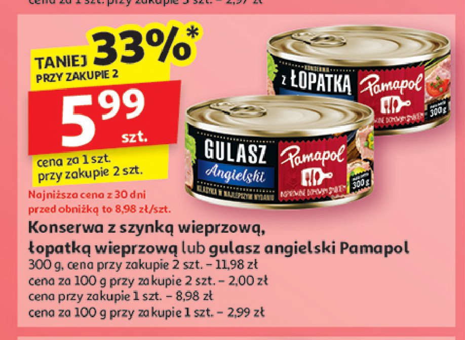艁opatka wieprzowa Pamapol promocja