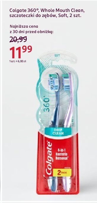 Szczoteczka do zębow Colgate 360 promocja