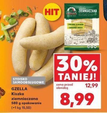 Kiszka ziemniaczana Gzella promocja