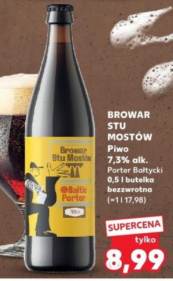 Piwo Baltic Porter promocja w Kaufland