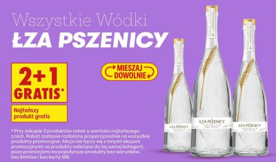 Wódka Łza Pszenicy Premium promocja w Biedronka