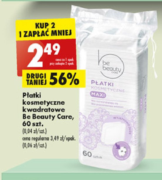 Płatki kosmetyczne maxi kwadratowe