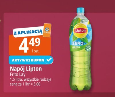 Napój Lipton Frito Lay wszystkie rodzaje promocja w Leclerc