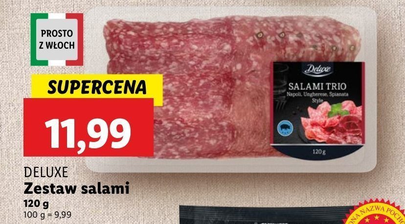 Zestaw salami trio Deluxe promocja