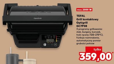 Grill kontaktowy Optigrill GC7P08 promocja w Kaufland