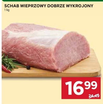 Schab wieprzowy dobrze wykrojony promocja w Stokrotka