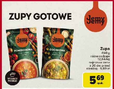 Zupa pomidorowa z kurczakiem i ryżem JEMYJEMY promocja w Carrefour