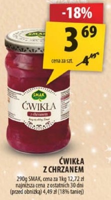 Ćwikła z chrzanem Smak promocja w Arhelan