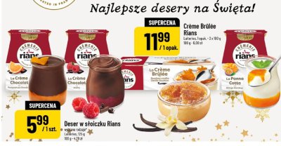 Crème Brûlée Rians promocja w POLOmarket
