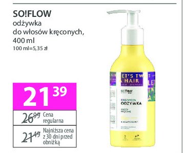 Odżywka do włosów kręconych So!flow Vis plantis promocja