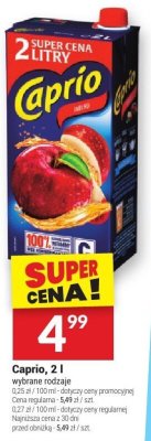 Caprio, 2 l promocja w Twój Market