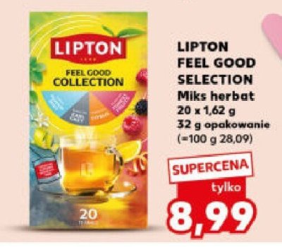 Herbata Feel Good Selection Mix  promocja w Kaufland