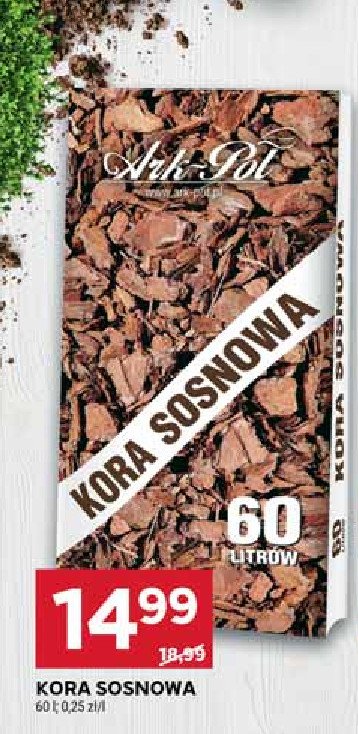 Kora sosnowa ARK-POL (NAWOZY) promocja