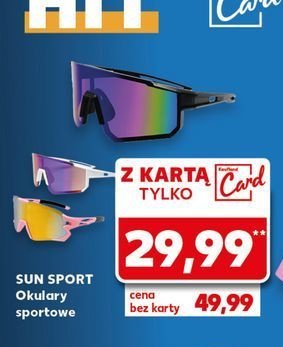 Okulary sportowe promocja