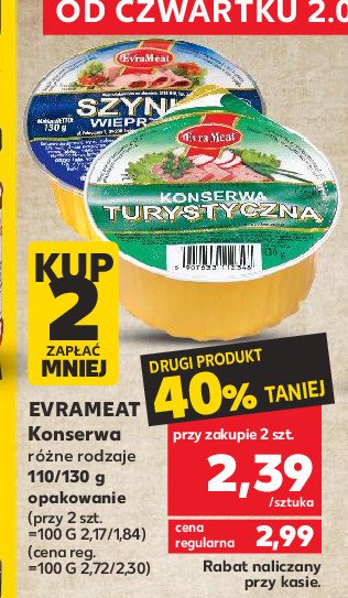 Konserwa turystyczna Evrameat promocja