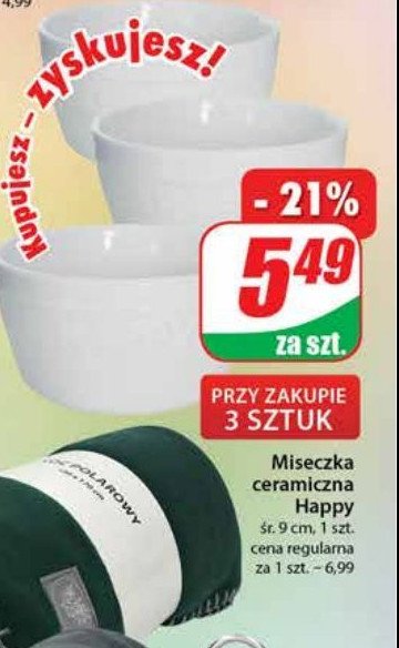 Miseczka ceramiczna happy promocja