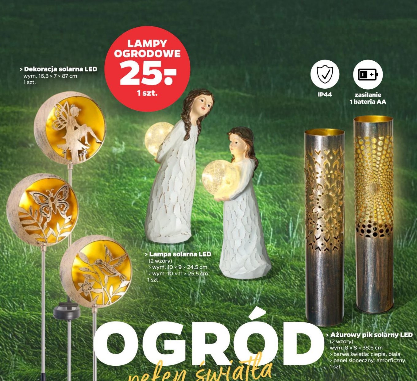 Dekoracja solarna promocja