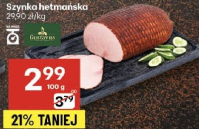 Szynka hełmańska promocja w Delikatesy Centrum