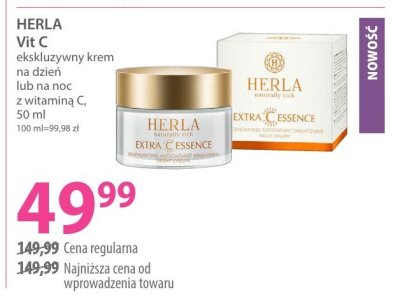 Krem HERLA Vit C, 50 ml promocja w Hebe
