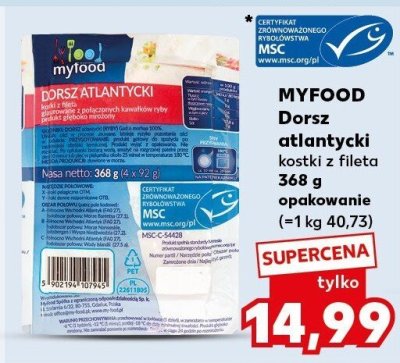 Dorsz atlantycki promocja w Kaufland