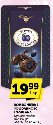 Bombonierka Solidarność i Goplana promocja w ABC