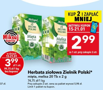 Herbata promocja w LEWIATAN