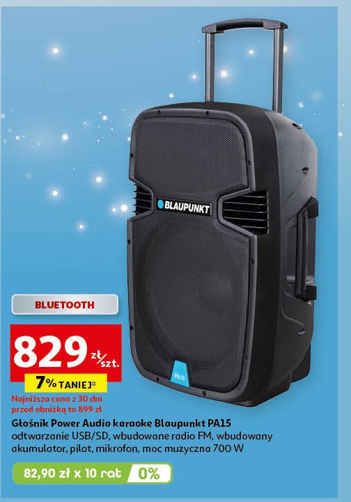 Głośnik pa15 Blaupunkt promocja w Auchan