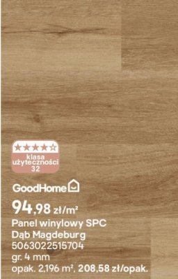 Panel winylowy SPC Dąb Magdeburg promocja w Castorama