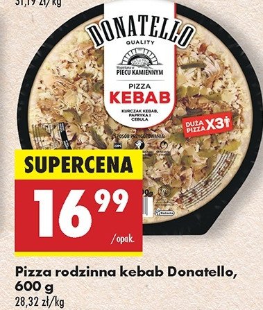 Pizza kebab Donatello pizza promocja