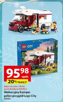 Wakacyjny kamper pełen przygód Lego City 60456 promocja w Auchan