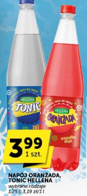 Napój Oranżada, Tonic Hellena promocja w Groszek