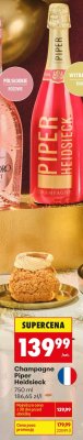 Szampan Champagne Piper Heidsieck promocja w Biedronka