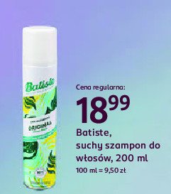 Szampon do włosów suchy original Batiste dry shampoo promocja