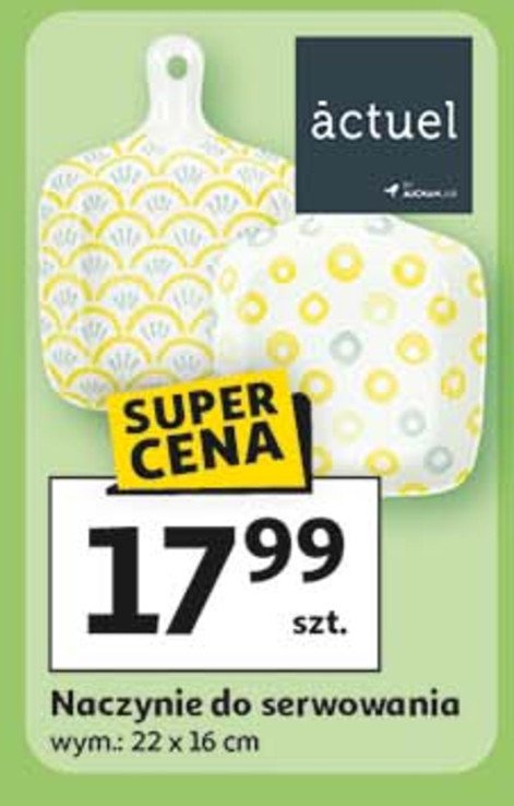 Naczynie do serwowania 22 x 16 cm Actuel promocja w Auchan
