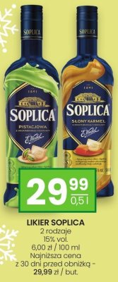 Likier Soplica (2 rodzaje) 0,5l promocja w Twój Market
