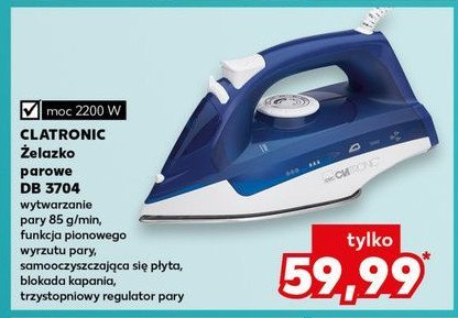 Żelazko db3704 Clatronic promocja