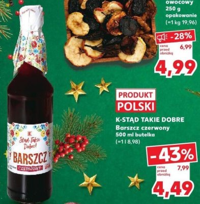 Barszcz czerwony 500 ml  promocja w Kaufland