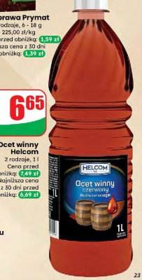 Ocet winny 2 rodzaje, 1 l promocja w Dino