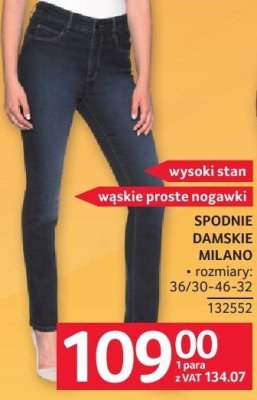 Spodnie damskie MILANO promocja w Selgros