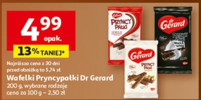 Wafelki Pryncypałki Dr Gerard promocja w Auchan
