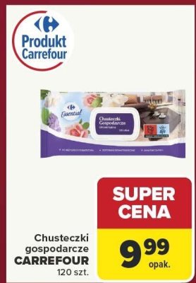 Chusteczki gospodarcze Carrefour promocja w Carrefour