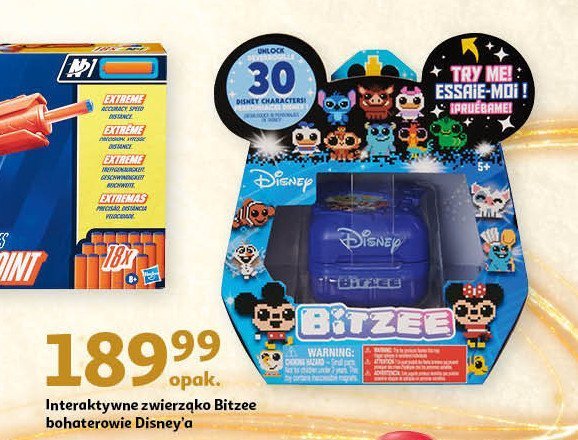 Zwierzątko interaktywne bitzee disney promocja w Auchan