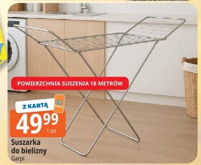 Suszarka do bielizny Garpi promocja w Leclerc