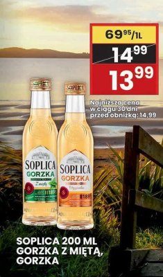 Soplica 200ml Gorzka z Miętą, Gorzka promocja w Wafelek