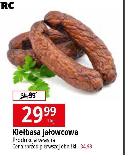 Kiełbasa jałowcowa Nasza wędzarnia e.leclerc promocja w Biedronka