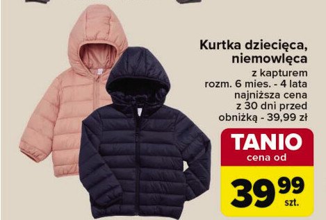 Kurtka niemowlęca promocja