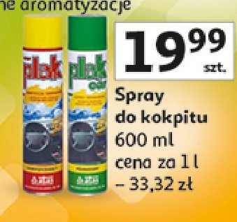 艢rodek do czyszczenia i konserwacji kokpitu Plak car p贸艂mat promocja