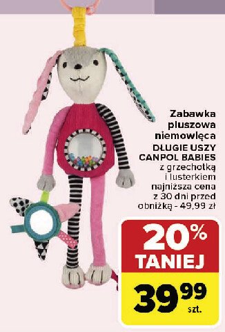 Zabawka długie uszy Canpol babies promocja