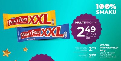 Wafel Prince Polo Mleczny 50g promocja w Duży Ben