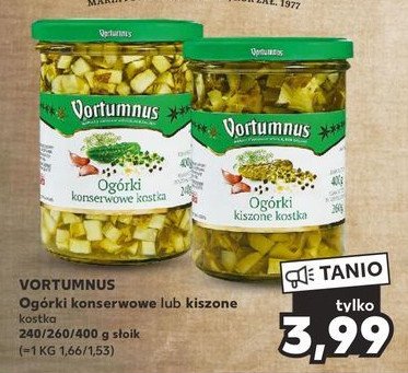 Og贸rki konserwowe kostka Vortumnus promocja